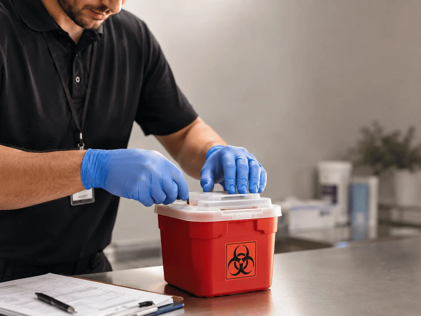 Why choose Sharps Waste Disposal in Muir, MI